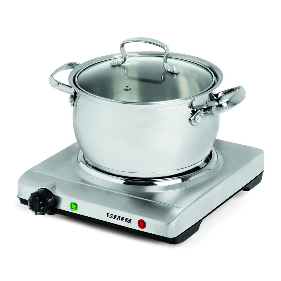 Salton Portable 10" Electric Cooktop with 1 Burner Wayfair.ca